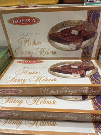 KOSKA ÇİKOKAPLI MEŞHUR SARAY HELVASI 290 GR KOLİ 12 ADET