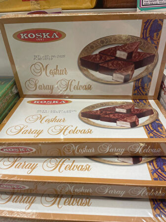 KOSKA ÇİKOKAPLI MEŞHUR SARAY HELVASI 290 GR KOLİ 12 ADET