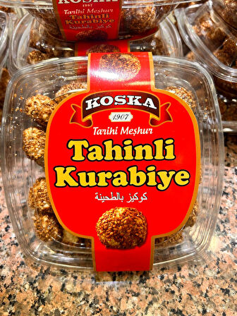 KOSKA TAHİNLİ KURABİYE 400 GR 1 ADET