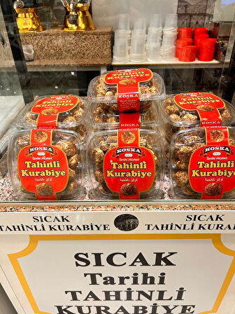 KOSKA TAHİNLİ KURABİYE 400 GR 1 ADET