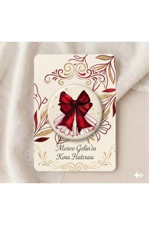 Kişiye Özel Tasarım Kartlı Magnet Açacak - Nişan, Nikah, Sünnet ve Bebek Hediyeliği 30 Adet