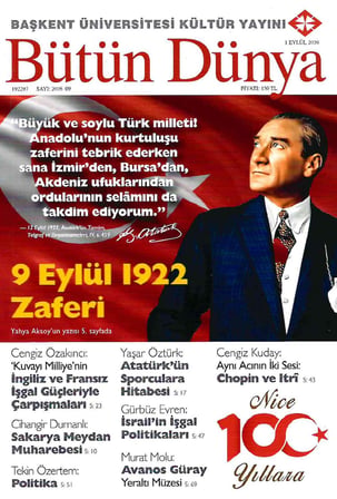 Bütün Dünya Dergi Eylül 2026