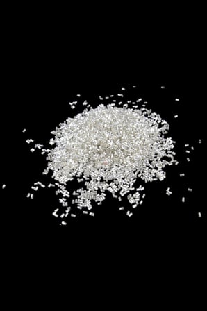 Burgulu Gümüş 4x2 mm Büyük Kesme Boncuk 50 Gr