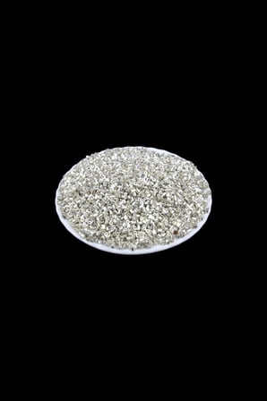 Gümüş Kaplama 4x2 mm Büyük Kesme Boncuk 50 Gr