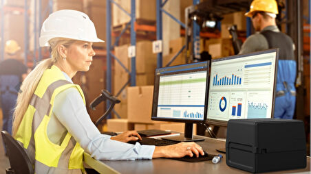 Toshiba BV420T 203 Dpi Tt/dt 300 Metre Ribonlu USB / Ethernet Masaüstü Barkod Yazıc