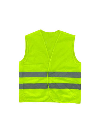Çankaya Sarı Ikaz Yeleği Reflektörlü