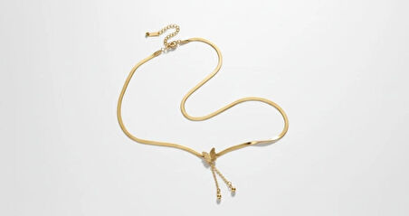 ESU KELEBEK  DETAY ZİNCİR KOLYE