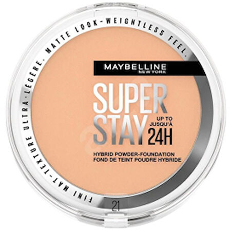 SuperStay 24H Powder Foundation - Pudra No: 21