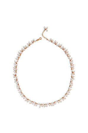 925 Ayar Gümüş Kadın Sallantılı Doğal Kültür İncisi Kolye