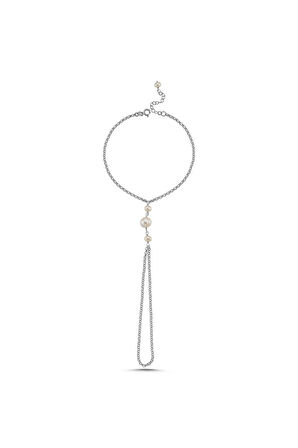 925 Ayar Gümüş Zincirli Şahmeran Bileklik BVRTST14585