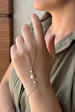 925 Ayar Gümüş Zincirli Şahmeran Bileklik BVRTST14585