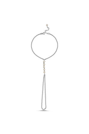 925 Ayar Gümüş Zincirli Şahmeran Bileklik BVRTST14586