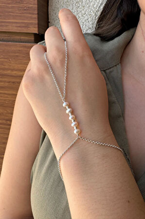 925 Ayar Gümüş Zincirli Şahmeran Bileklik BVRTST14586