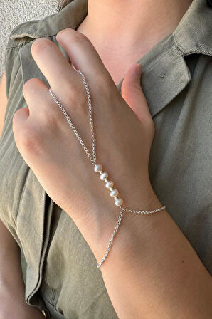 925 Ayar Gümüş Zincirli Şahmeran Bileklik BVRTST14586