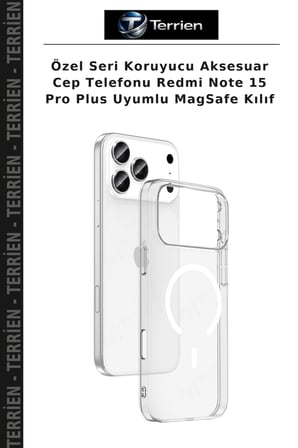 Özel Seri Koruyucu Aksesuar Cep Telefonu Redmi Note 15 Pro Plus Uyumlu MagSafe Kılıf