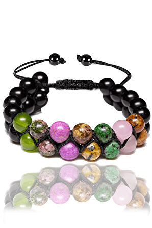 Sertifikalı Doğal Taş Bağımlılıklardan Kurtulma Bilekliği