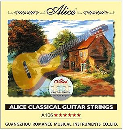 ALICE A106-Hard Tension Klasik Gitar Teli