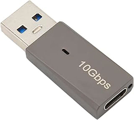 USB 3.1 to Type-C Adaptör 10Gbps Pc ve Bilgisayarlarınızdan Type-C Çıkış Almak için Çevirici USB'den Type-C Dönüştürücü Tak ve Çalıştır ADS613