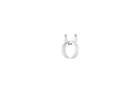 SEYUSE Type-C to Lightning Şarj Kablosu 20W Data Transfer ve Hızlı Şarj Kablosu 2 Metre Beyaz iPhone 14/13/12/11 Pro Max Mini X/XR/XS/X/8/7/6/6S/SE Plus Serileriyle Uyumlu PD IPHONE