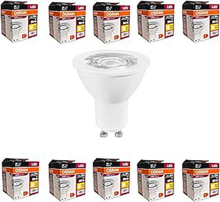 Led Value 4.5W Sarı Işık Gu10 Duy 350 lm 10 lu Paket