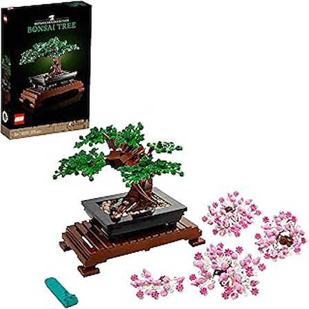 Icons Bonsai Ağacı Seti, Yetişkinler İçin Ev Dekorasyonu ve Çiçek Seti, Yaratıcı ve Rahatlatıcı Kendin Yap Projeleri, Kadın ve Erkek İçin Hediye, Botanik Koleksiyonu 10281