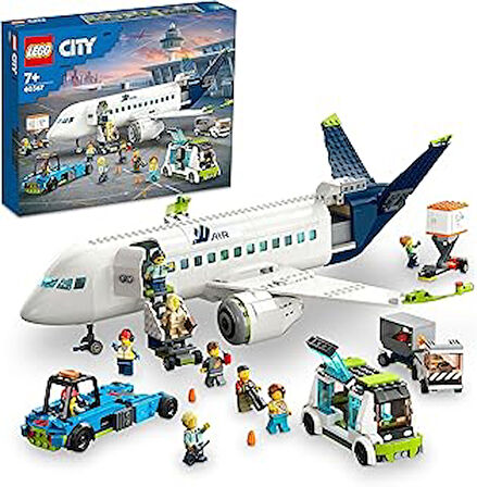 LEGO® City Yolcu Uçağı 60367 - Yaş ve Üzeri Çocuklar ve Uçak Meraklıları için Yaratıcı Oyuncak Yapım Seti