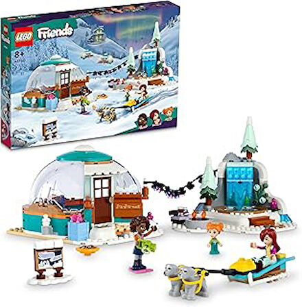 LEGO® Friends İglu Tatili Macerası 41760-8 Yaş ve Üzeri Çocuklar için 3 Mini Oyuncak Bebek ve Oyuncak Köpek İçeren Yaratıcı Oyuncak Yapım Seti