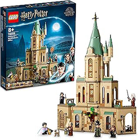 LEGO® Harry Potter™ Hogwarts™: Dumbledore’un Ofisi 76402-8 Yaş ve Üzeri Çocuklar için Sihirli Kale Oyuncağı Yapım Seti