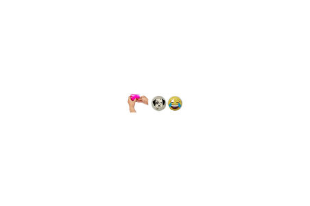 Bosphorus Homi GÜLEN EMOJİ,KÖPEK CEP SOBASI,EL ISITICI,2 ADET SICAK SU TORBASI PVC 9cm