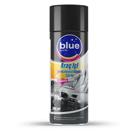 Blue Works Araç İçi Temizleyici Köpük Sprey 500 ML