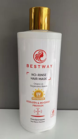 BESTWAY KERATİN BUĞDAY VE PROTEIN DURULANMAYAN SAÇ MASKESI
