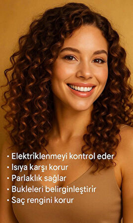 BESTWAY KIVIRCIK VE PERMALI SAÇLAR İÇİN DURULANMAYAN SAÇ MASKESİ