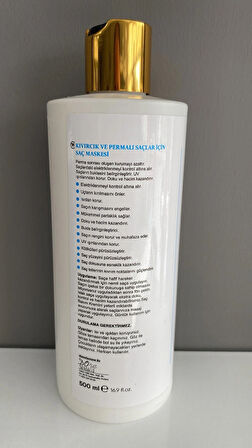BESTWAY KIVIRCIK VE PERMALI SAÇLAR İÇİN DURULANMAYAN SAÇ MASKESİ
