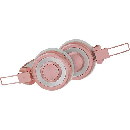 BOWER INNOVATIONS Pure -  Kablosuz Kulak Üstü Bluetooth Kulaklık  - Rose Gold (Pembe)