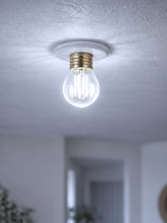 1 Adet KENDAL KES502 Led Rustik Ampul 8W 6500K Beyaz Işık E27 Duy