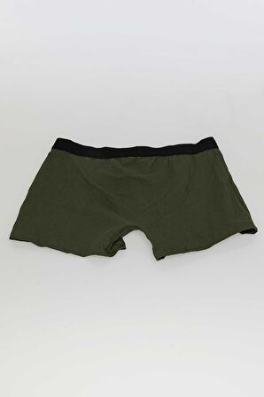 Erkek 4'lü Boxer Avantajlı Paket-Haki-XL