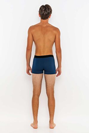 Erkek 6'lı Boxer Avantajlı Paket-İndigo-M