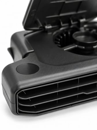 5 Kademeli Araç İçi Boyun Serinletme Fanı Güçlü Turbo Hava Akışlı USB Şarjlı