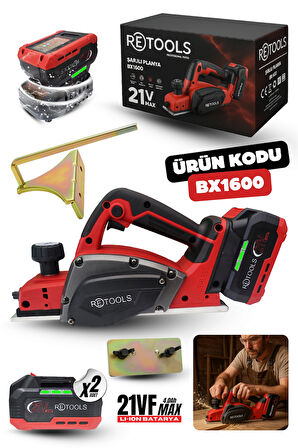 RETOOLS BX1600 BORDO ŞARJLI PLANYA