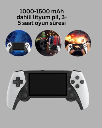 PS1 GBA NES Oyun Destekli Retro Cihaz Yeni Nesil