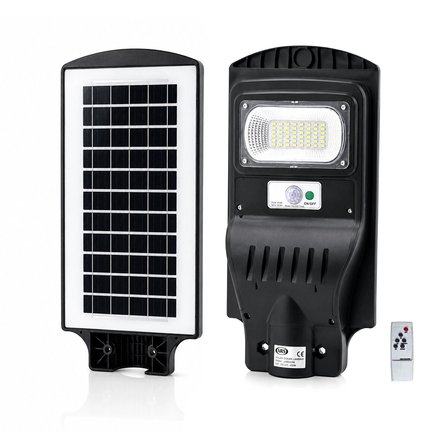 100w - 6500k Solar - Güneş Enerjili Sokak Lambası - Armatür Sensörlü Bahçe-balkon-sokak Ars-348964 Bx40