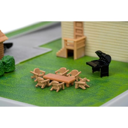 Hızlı  Öfkeli Nano Dom'un Evi Diorama Modellemesi