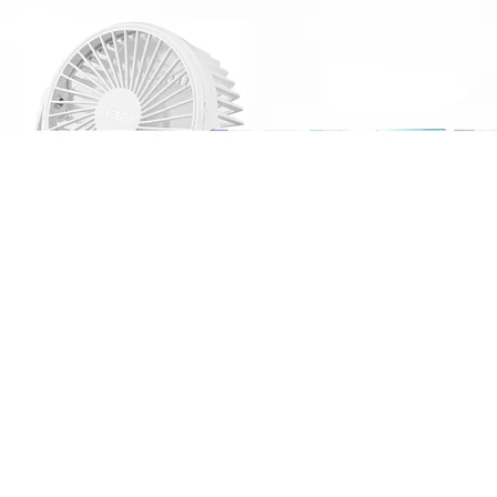 Usb Şarjlı - Pvc Gövde 14.5x14.1cm Masa Üstü Fan - Vantilatör Efn-505 Bx40