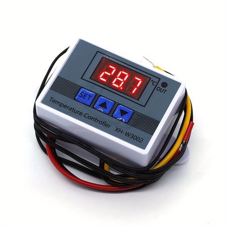 Dijital Termostat XH-W3002 LED Ekranlı Sıcaklık Kontrol Cihazı 220V