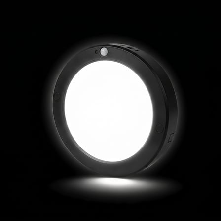 1 Adet NOAS YL14 1810 S Sıva Üstü 20W Siyah Kasa Sensörlü Led Armatür 6400K Beyaz Işık