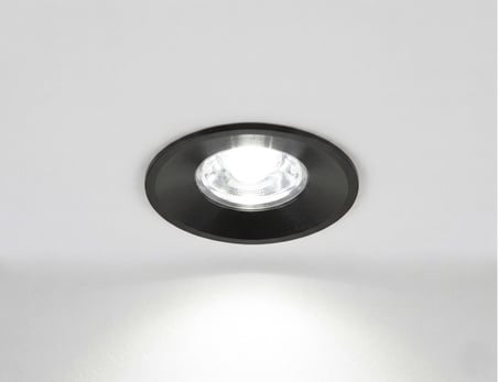 1 Adet CATA CT 5270 Yıldız 1.5W Sıva Altı Led Spot Siyah Kasa Beyaz Işık 6400K