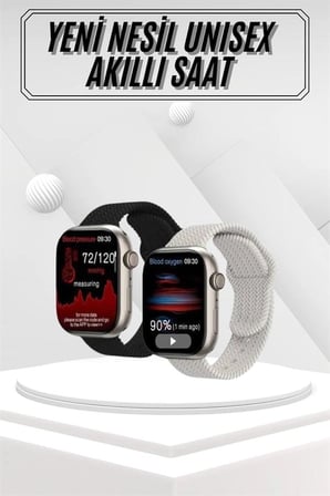 Akıllı Saat Uyku ve Sağlık Takibi GPS Uyumlu Tema Değiştirme