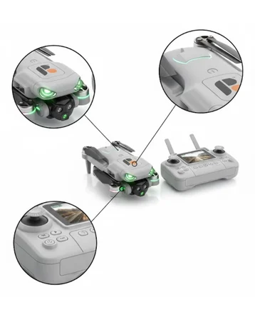 Katlanabilir Drone HD Çekim Uzun Süreli Uçuş Deneyimi
