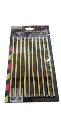 U Tip Geçmeli Havalandırma Nikelaj Şerit Çıta İnce 20cm 10 Parça