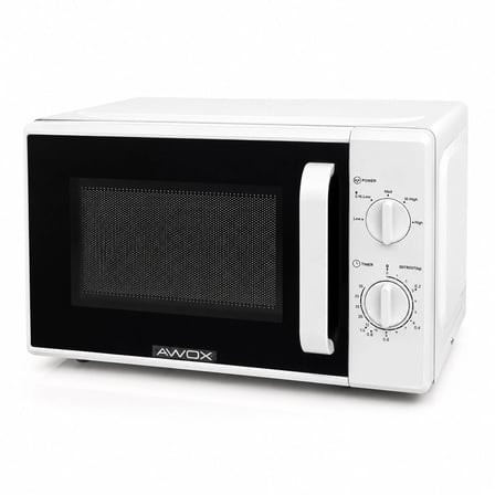 Beyaz Mikrodalga Fırın - Klasik Ön Panel - 20 Litre Kapasite